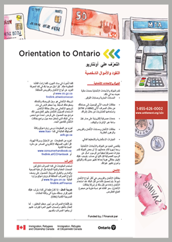 Orientation to Ontario Fact Sheets (Arabic)